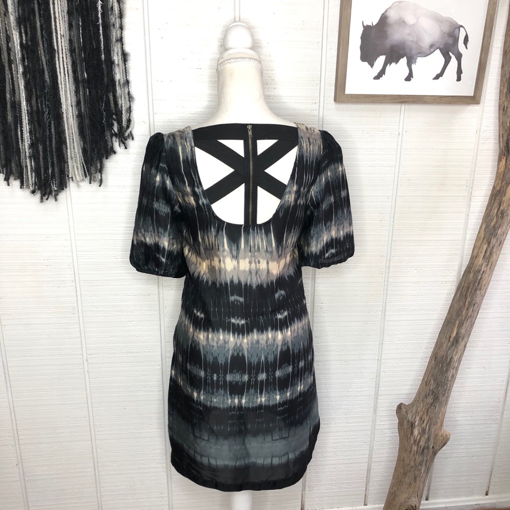 Moon collection tie dye strapy back dress